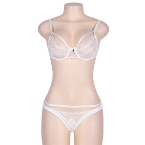 Solid Plus Size Sexy Lingerie Set Women Lace Transparent  Exotic Lingerie Set For Sex Lingerie Sexy Hot Erotic Porn Linge Thong