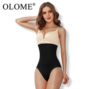 Women High Waist Tummy Control Panties Waist Body Shaper Seamless Belly Waist Slimming Pants Panties Shapewear Girdle Underwear