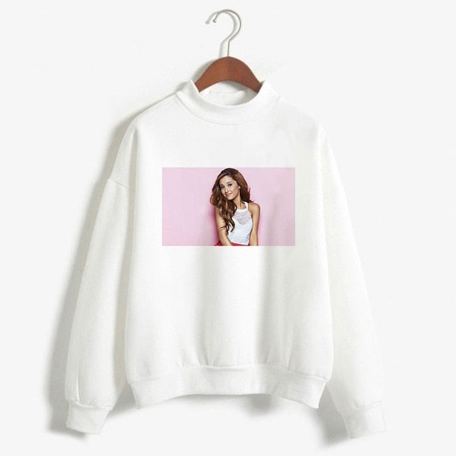 New Vogue Sweatshirt Ariana Grande Sweatshirt No Tears Left To Cry  Streetwear Harajuku Hoodies Leisure Sudadera Mujer