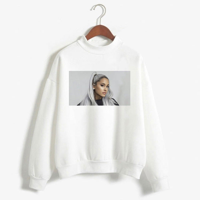 New Vogue Sweatshirt Ariana Grande Sweatshirt No Tears Left To Cry  Streetwear Harajuku Hoodies Leisure Sudadera Mujer