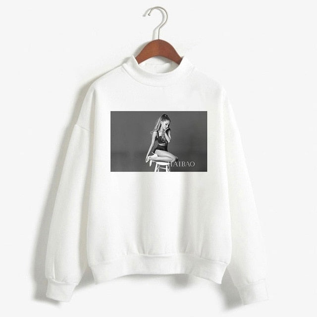 New Vogue Sweatshirt Ariana Grande Sweatshirt No Tears Left To Cry  Streetwear Harajuku Hoodies Leisure Sudadera Mujer