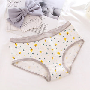 luckymily Bear Pattern Cotton Women Panties Cotton Underwear Women Briefs Lingerie Thongs Seamless Underpants Women's Intimates