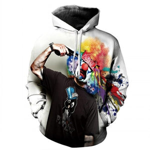 TUNSECHY Hot Fashion Men/Women 3D Sweatshirts Print Milk Space Galaxy Hooded Hoodies Unisex Tops Wholesale and retail