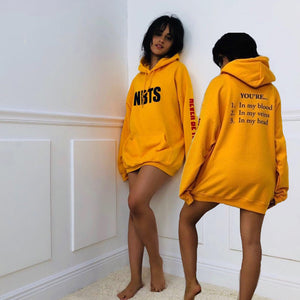 Yellow Sweatshirt Fleece Warm Hoody Never Be The Same Tour Merch Hoodie Men Women Camila Cabello Hoodies Sweatshirts Hip Hop