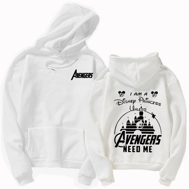 I am a princess, the Avengers need me. I am a Princess UNLESS the Avengers Need Me! | Disn Vacation hoody| hoodies| Avengers Wom