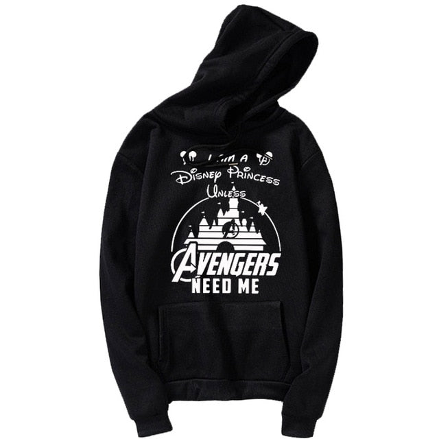 I am a princess, the Avengers need me. I am a Princess UNLESS the Avengers Need Me! | Disn Vacation hoody| hoodies| Avengers Wom