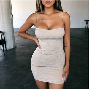 NewAsia Double Layers Shining Bodycon Dress Woman Christmas Party Night Club Sexy Sparkle Dress Spaghetti Straps Glitter Dress