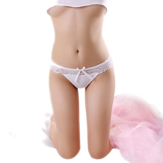 Girls Thongs Knicker Sexy Women Lace Transparent Briefs Seamless Panties V String Lingerie Underwear