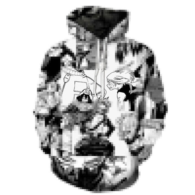 Funny Ahegao Anime Printed Sweatshirt Men Women Open Mouth Streetwear For Male Long Sleeve Hoodies Man Tracksuit Drop Ship