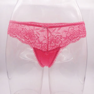 Prettywowgo New Arrival Women Underwear 2019 Sexy Lace 6 Candy Color Women's Cotton Panties 887