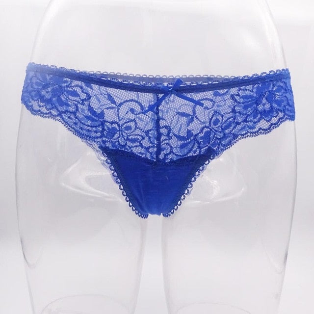 Prettywowgo New Arrival Women Underwear 2019 Sexy Lace 6 Candy Color Women's Cotton Panties 887