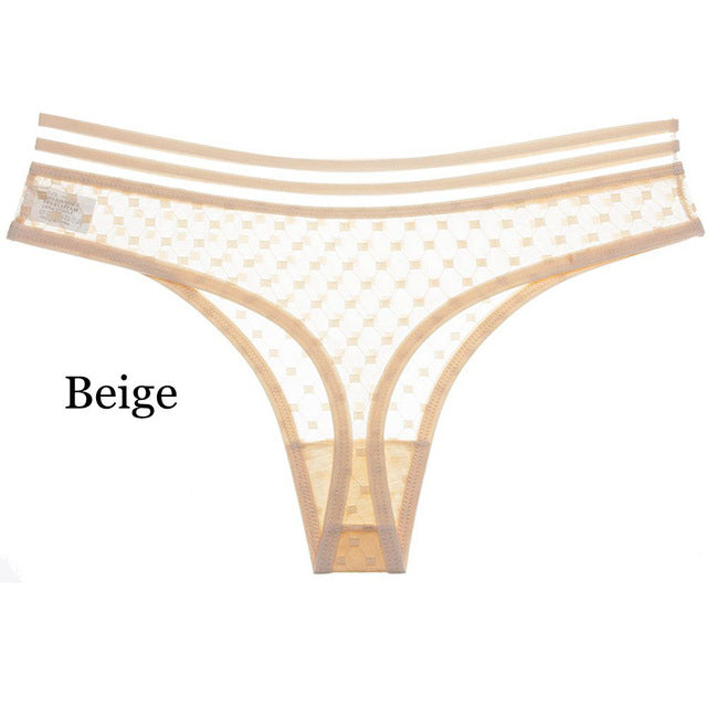 EIE 2019 Sexy Women Seamless female Underwear Lace G String Tanga Thong Panties Women's Cotton Briefs Calcinha Sexy Lingerie