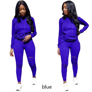 RAISEVERN New Pink Letter Print Tracksuit Women Casual Outfits 2 Two Piece Set Full Pants Suits Plus Size Clothing Autumn