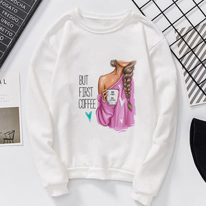 Lei-SAGLY Super Mama Autumn 2019 Mother's Day Women's Sweatshirt Harajuku Kawaii Hoodie Casual  Comfortable  Oversized Hoodies