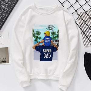 Lei-SAGLY Super Mama Autumn 2019 Mother's Day Women's Sweatshirt Harajuku Kawaii Hoodie Casual  Comfortable  Oversized Hoodies