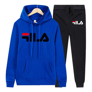 New Women sets Two-piece set hoodie+pants Fleece Autumn Winter Cotton Tracksuit men Printed Sweatshirt sets Women tracksuit