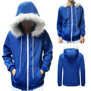 Whoohoo Men Women Cosplay Blue Fleece Hooded Jacket New Costume Warm New Coat Details About Undertale Sans Cosplay Blue Hoodie