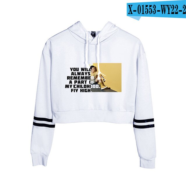 Cameron Boyce Navel Hoodies Sweatshirt Women Long Sleeve Fashion New Arrival Cool Hoodie Pullover Causal High Quality Sweatshirt