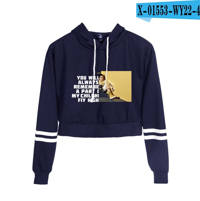 Cameron Boyce Navel Hoodies Sweatshirt Women Long Sleeve Fashion New Arrival Cool Hoodie Pullover Causal High Quality Sweatshirt