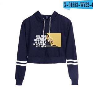 Cameron Boyce Navel Hoodies Sweatshirt Women Long Sleeve Fashion New Arrival Cool Hoodie Pullover Causal High Quality Sweatshirt