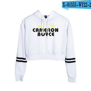 Cameron Boyce Navel Hoodies Sweatshirt Women Long Sleeve Fashion New Arrival Cool Hoodie Pullover Causal High Quality Sweatshirt