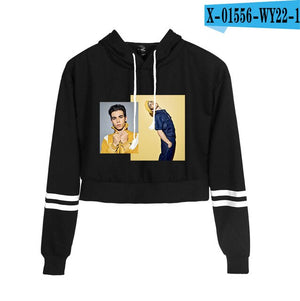 Cameron Boyce Navel Hoodies Sweatshirt Women Long Sleeve Fashion New Arrival Cool Hoodie Pullover Causal High Quality Sweatshirt