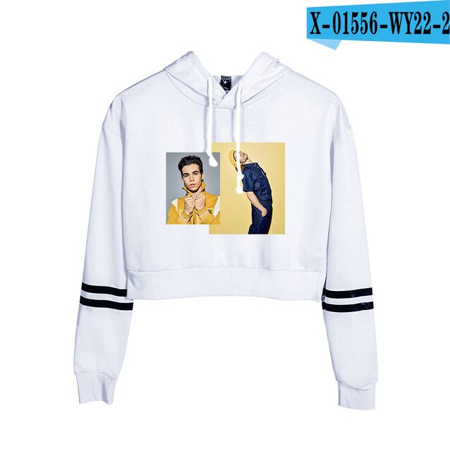 Cameron Boyce Navel Hoodies Sweatshirt Women Long Sleeve Fashion New Arrival Cool Hoodie Pullover Causal High Quality Sweatshirt