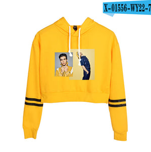 Cameron Boyce Navel Hoodies Sweatshirt Women Long Sleeve Fashion New Arrival Cool Hoodie Pullover Causal High Quality Sweatshirt