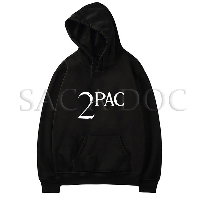 Tupac Hoodies Women Sweatshirts Men Pullover Long Sleeve Hoodies Hip Hop Winter Clothing Harajuku Sweatshirt Oversized Hoodie