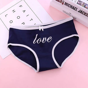 Cute Anchor Printing Panties  Girl Intimate Panty Women's Cotton Triangle Brief Woman Sailor Underwear Breathable Intimates