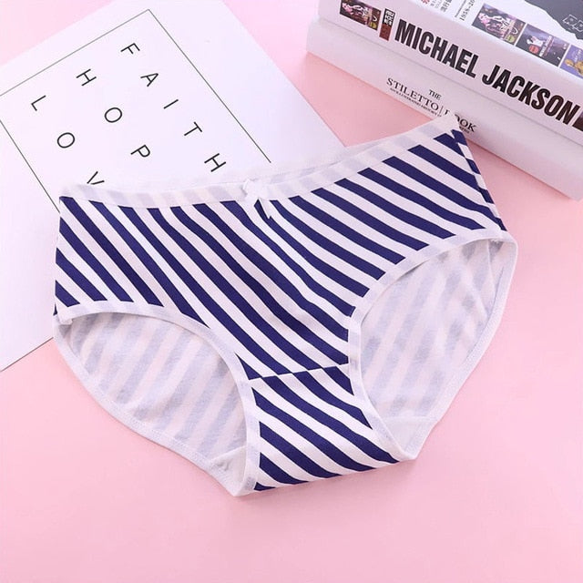 Cute Anchor Printing Panties  Girl Intimate Panty Women's Cotton Triangle Brief Woman Sailor Underwear Breathable Intimates