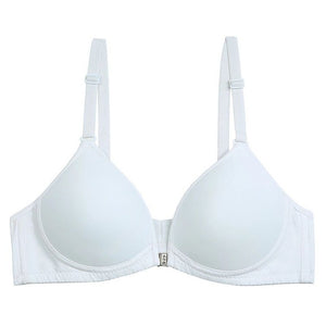 Fashion Bra Seamless Sexy Front Button Female Bra Girls Push Up Women Underwear Buckle Small Chest Bra Underwire