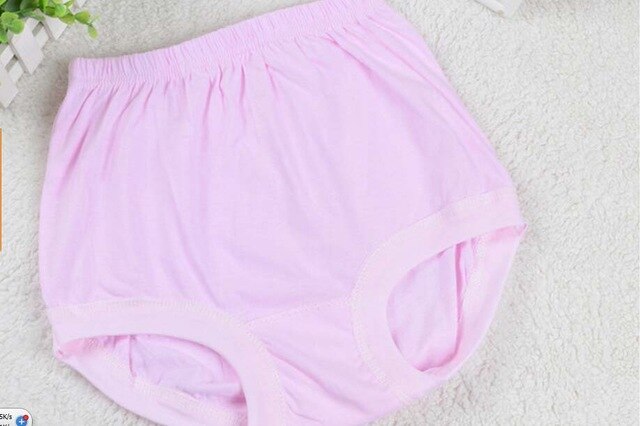 Free Shipping ladies underwear big yards tall waist briefs female loose cotton shorts in the elderly M L to XXXL 4XL #7075 R2