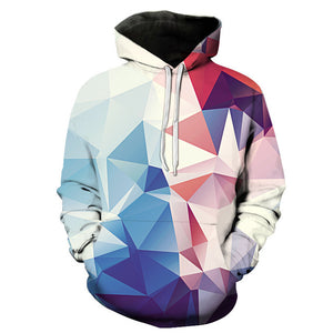 Hot Fashion Men/Women Lovers 3d Sweatshirts Print Spilled Milk Space Galaxy Hooded Hoodies Thin Unisex Pullovers Tops