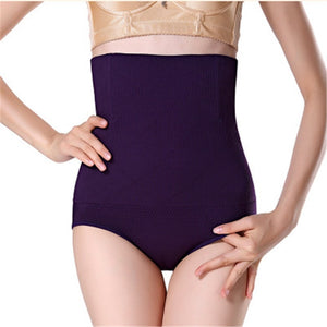 Women High Waist Tummy Control Panties Waist Body Shaper Seamless Belly Waist Slimming Pants Panties Shapewear Girdle Underwear