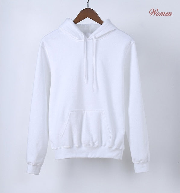 Hot Sale 2019 Spring Autumn Casual Women Hoodies Sweatshirts K-pop Solid Hoodie Kawaii Black White Gray Pink Red Blue Hoodie