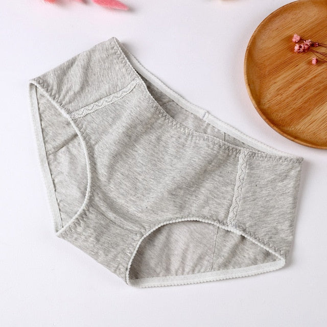 Menstrual period physiological underwear cotton antibacterial girl middle waist menstruation lady physiological briefs