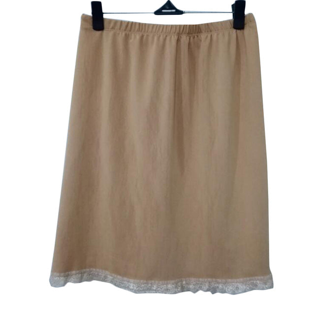 Summer Sexy Intimates Women Casual Underskirts Ladies Basic Mini Skirt Underdress Loose Half Slips Petticoat Underskirts