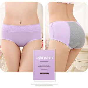 Menstrual Period Underwear Women Cozy Lace Sexy Panties Ladies Seamless Physiological Leakproof Underwear